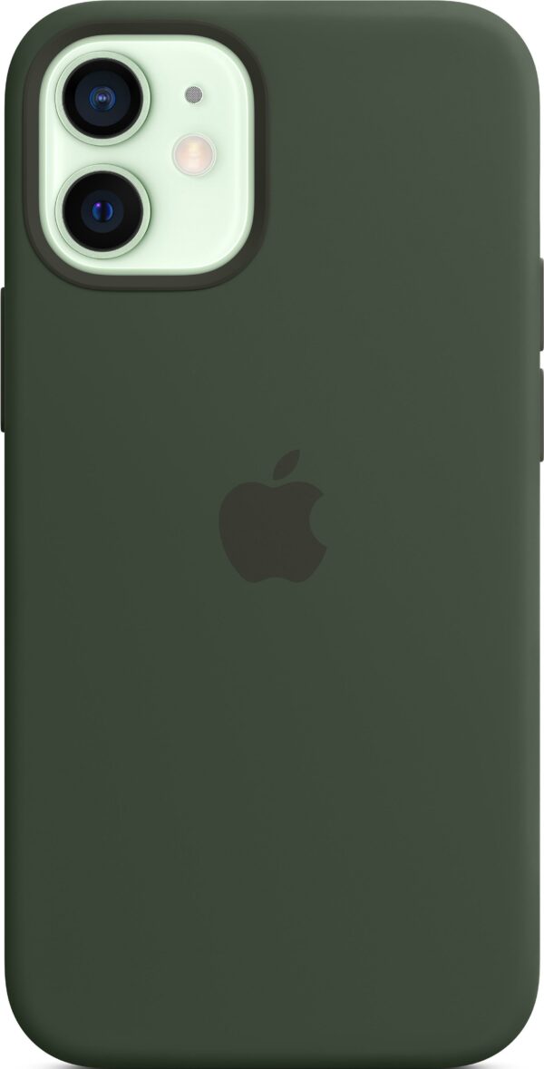 Apple Case with MagSafe - Case für Mobiltelefon - Silikon - Cyprus Green - für iPhone 12 mini (MHKR3ZM/A)