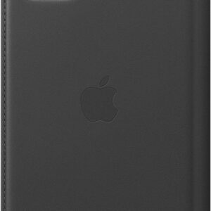 Apple Folio - Flip-Hülle für Mobiltelefon - Leder - Schwarz - für iPhone 11 Pro Max