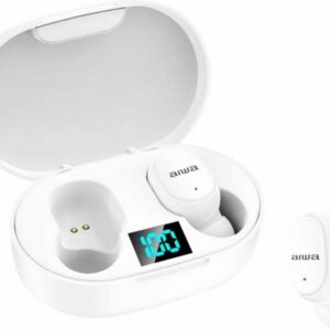 Aiwa "AT-X80E II" Bluetooth-Kopfhörer (Google Assitant, Siri, Bluetooth 5.1, High Definition Audiqualität, Wiedergabezeit 6-8 Stunden, TWS, automatisches Koppeln mit dem Smartphone)