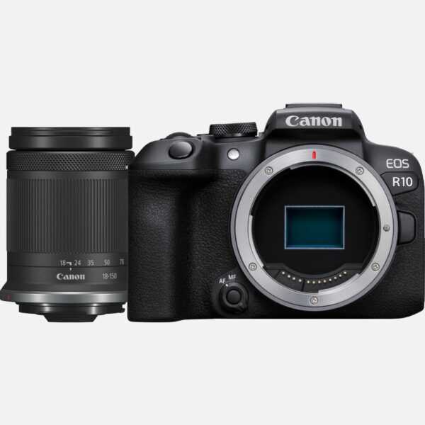 Egal, ob du ein DSLR-Upgrade suchst oder dich mit Foto und Video beschftigst die EOSR10 ist die Hybridkamera fr deine nchsten kreativen Schritte. Das mitgelieferte RF-S 18-150mm F3.5-6.3 IS STM bietet einen enormen Brennweitenbereich fr unterschiedlichste Motive, und sorgt fr hervorragende Bildqualitt. Diese APS-C der EOS R Systemkameras nimmt bis 15 B/s mit mechanischem Verschluss (oder bis 23 B/s mit leisem elektronischen Verschluss) auf und geht mit 24,2 MP ins Detail ideal fr Abenteuer und Reisen. Du hast die Wahl: 4K/30p Video in Superqualitt (Oversampling von 6K) oder 4K/60p fr flssige Bewegungen. Bei Fotos und Videos sorgt der Dual Pixel CMOS AF II mit Deep-learning fr scharfe Bilder. Dank maximaler ISO bis 32.000 ist Low-Light kein Problem. Die EOS R10 ist ideal fr Content Creator zum Aufnehmen, Streamen und Teilen. Vorteile Dank unseres renommierten Dual Pixel CMOS AFII Fokussystems lassen sich dynamische Motive ganz einfach fotografieren egal wo sie sich im Bild befinden. Er wurde mit mit Deep-learning KI programmiert, um Menschen, Tiere und Fahrzeuge zu erkennen und zu verfolgen. Das mitgelieferte Objektiv RFS 18-150mm F3.5-6.3 IS STM ist uerst vielseitig und bietet einen groen Zoombereich, der Landschaften, Portrts, Nahaufnahmen und vieles mehr abdeckt der perfekte Reisebegleiter. Die STM Fokussierung ist bei Fotoaufnahmen besonders schnell und bei Videoaufnahmen sorgt sie fr eine gleichmige Schrfenachfhrung Mit Highspeed-Reihenaufnahmen und 15 B/s oder 23 Bildern pro Sekunde mit dem leisen elektronischen Verschluss der EOSR10 hltst du den Bruchteil einer Sekunde fest und das alles mit gleichzeitigem Autofokus und Belichtungsautomatik, damit jedes Bild optimal aussieht Ein 24,2-Megapixel-Sensor erfasst selbst bei wenig Licht feinste Details mit groem Dynamikumfang und maximaler Empfindlichkeit von ISO 32.000 (erweiterbar auf ISO 51.200) Als Teil der EOSR Familie bietet dieses APS-C-Upgrade ein engeres Sichtfeld als eine Vollformat-Kamera, so dass du weit entfernte Motive, wie z.B. Wildtiere und Sportler, aus grerer Entfernung aufnehmen kannst Erzhle deine Geschichte mit erstklassigem 4K-Videomaterial, das mit der gleichen Hybridkamera aufgenommen wurde, die du auch fr Fotos verwendest. Die beste Qualitt erhltst du im 4K/30p Modus der EOSR10, der durch Oversampling der 6K-Sensordaten entsteht, oder im 4K/60p Modus, wenn besonders flssige Bewegungen gefragt sind ber das integrierte WLAN teilst du die Inhalte mit deinen Followern schnell und einfach. Kopple die Kamera mit deinem Smartphone oder stelle eine direkte WLAN-Verbindung fr Uploads in die Cloud ber image.canon her Die leichte und kompakte EOSR10 wiegt nur 429g und misst ca. 122,5 x 87,8 x 83,4 mm perfekt fr die Reisefotografie Diese spiegellose APS-C-Kamera von Canon ist so einfach zu bedienen, dass man sie am liebsten gar nicht wieder weglegt. Ein Men mit praktischen Tipps und Hinweisen hilft Einsteigern, whrend die konfigurierbaren Bedienelemente ein ganz individuelles Aufnahmeerlebnis ermglichen. Lieferumfang EOS R10 Kameragehuse RF-S 18-150mm F3.5-6.3 IS STM Objektiv Kamera-Gehusedeckel R-F-5 Tragegurt ER-EOS R10 Akkuladegert LC-E17E Akku LP-E17 Abdeckung fr Akkufach Netzkabel Objektivdeckel E-55 Objektivrckdeckel RF Anleitungen Technische Daten Dual Pixel CMOS AF II Der AF erkennt und verfolgt Menschen, Tiere und Fahrzeuge 15 B/s mit mechanischem Verschluss, 23/30 B/s mit elektronischem Verschluss 15 B/s fr hochwertige, schnelle Aufnahmen und 23/30 B/s fr schnelle, leise Aufnahmen 24,2 Megapixel APS-C-Sensor Das ausgewogene Verhltnis zwischen Auflsung, Geschwindigkeit und Low-Light-Eigenschaften Fotos mit bis zu ISO 32.000. Video bis ISO 12.800 Erweiterbar auf ISO 51.200 (Fotos) und ISO 25.600 (Videos) 4K/30p und 4K/60p Hochwertige 4K/30p-Videos mit Oversampling von 6K und 4K/60p mit einem horizontalen Crop von 64 % fr zustzliche Reichweite EVF mit 2,36 Mio. Bildpunkten 60 oder 120 B/s Bildwiederholungsrate whlbar Dreh- und schwenkbares 7,5 cm Touchscreen-Display mit 1,04 Mio. Bildpunkten Fr Aufnahmen aus kreativen Blickwinkeln -4 LW Low-Light-Fokussierung Przise Fokussierung auch bei wenig Licht DIGIC X Prozessor Reaktionsschnelle Steuerung und minimierte EVF-Verzgerung image.canon Direkte WLAN-Verbindung fr Uploads in die Cloud Integriertes Bluetooth und WLAN Fr die einfache Verbindung mit Mobilgerten Alle technischen Daten zeigen