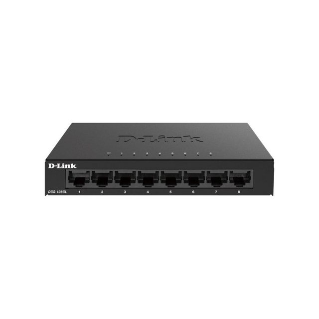 D-Link DGS-108GL 8-Port Unmanaged Gigabit WLAN-Router