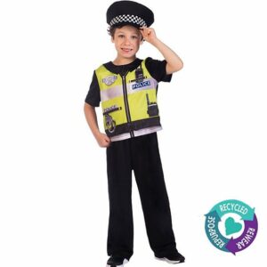 Amscan Polizei-Kostüm Kinder Polizei Kostüm