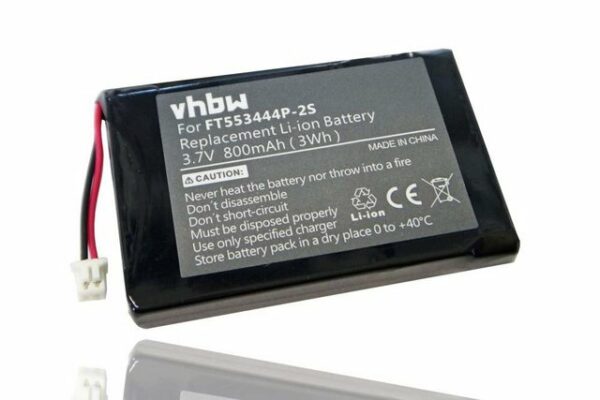 vhbw kompatibel mit Stabo freecomm 600 Set Akku Li-Ion 800 mAh (3,7 V)