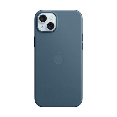 Apple Original iPhone 15 Plus Feingewebe Case mit MagSafe - Pazifikblau