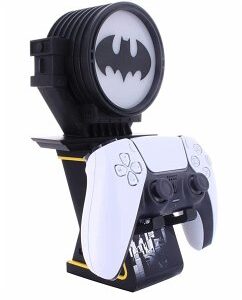 Cable Guy - Ikon Batman Bat Signal mit LED Beleuchtung, drehbar, Ständer für Controller, Smartphones und Tablets