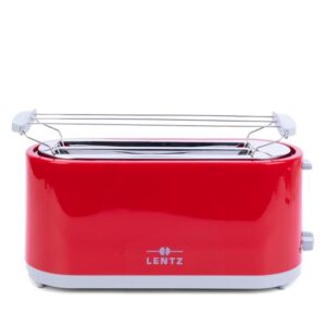 LETZ Toaster 4-Scheiben rot