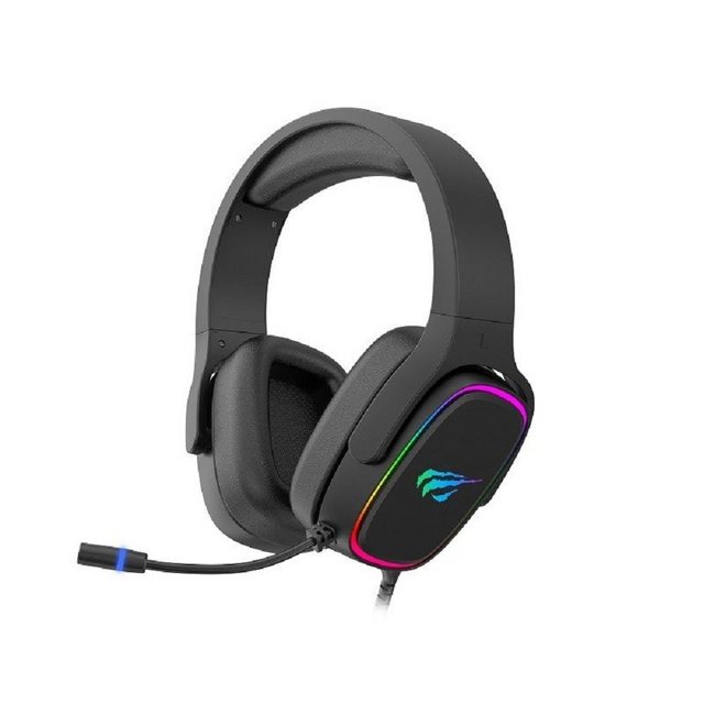 Havit Gaming Headphones RGB mit Mikrofon, 7.1 USB Gaming Kopfhörer Schwarz Gaming-Headset