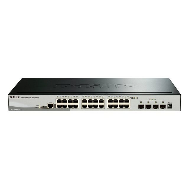 D-Link D-LINK 28-Port Smart Managed Gigabit Stack Switch 4x 10Gdlink, green 3. Netzwerk-Switch