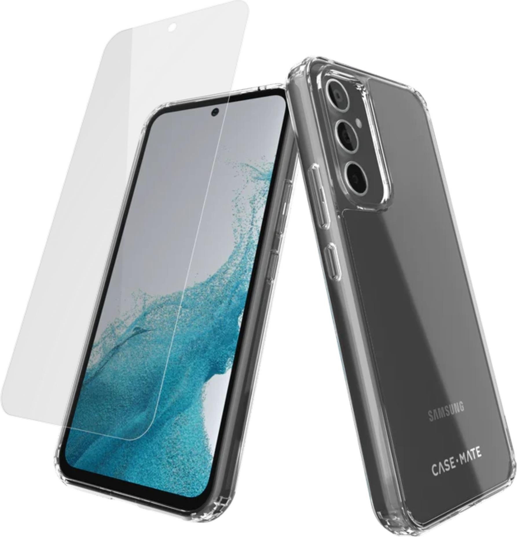 case-mate Protection Pack (Tough Clear Case + Displayschutz Glas) – Samsung Galaxy A54 5G – transparent – CM050992 (CM050992)