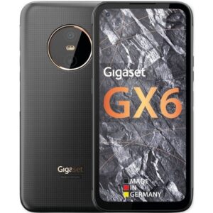 Gigaset GX6 5G 128 GB / 6 GB - Smartphone - titanium black Smartphone (6,6 Zoll, 128 GB Speicherplatz)