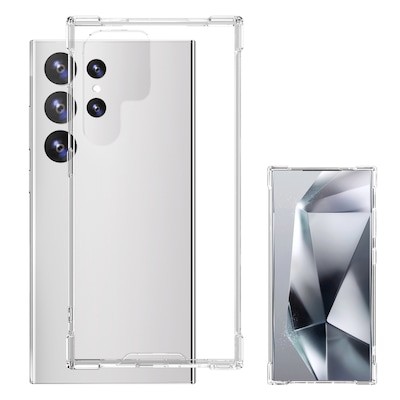 4smarts Hybrid Case Ibiza für Samsung Galaxy S24 Ultra, transparent