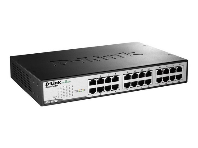 D-Link D-Link Switch 1000T 24P D-LINK DGS-1024D (Desk) Netzwerk-Switch