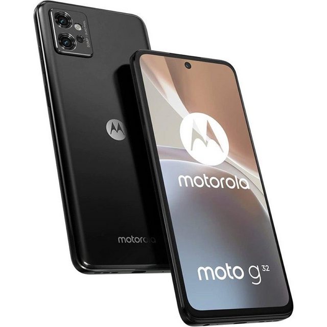 Motorola XT2235-2 Moto G32 128 GB / 6 GB – Smartphone – mineral grey Smartphone (6,5 Zoll, 128 GB Speicherplatz)