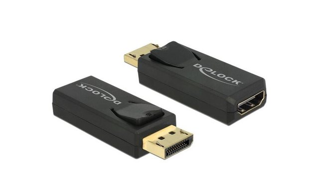 Delock Modem DeLOCK Adapter DisplayPort 1.2 Stecker > HDMI Buch