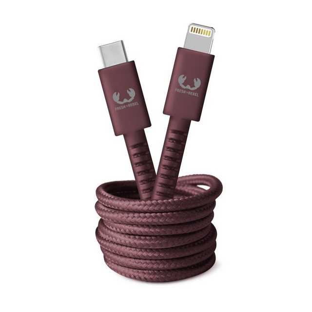 Fresh'n Rebel USB-C - Lightning-Kabel "Fabriq", 2m Smartphone-Kabel, Lightning, USB Typ C, (200 cm)