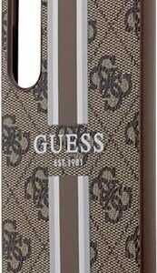Guess 4G Stripe Case für Samsung Galaxy S23 - brown (GUHCS23SP4RPSW)