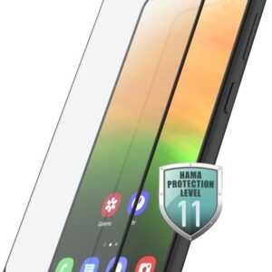 Hama - Bildschirmschutz für Handy - Vollbildschirm - 3D - Glas - Rahmenfarbe schwarz - für Samsung Galaxy A34 5G (00219914)