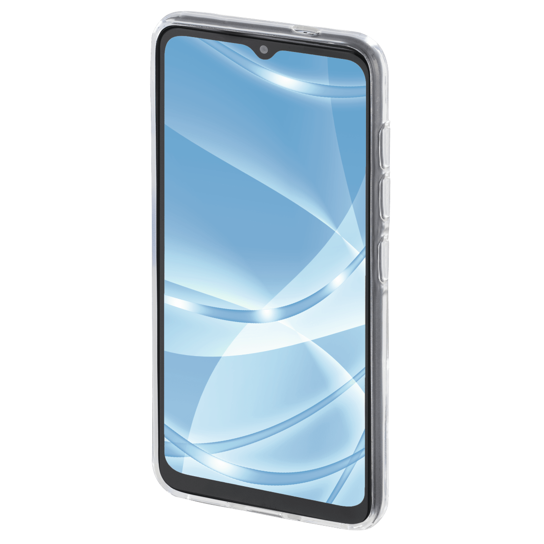 Hama Essential Line Crystal Clear - Hintere Abdeckung für Mobiltelefon - Thermoplastisches Polyurethan (TPU) - durchsichtig - für Samsung Galaxy A03