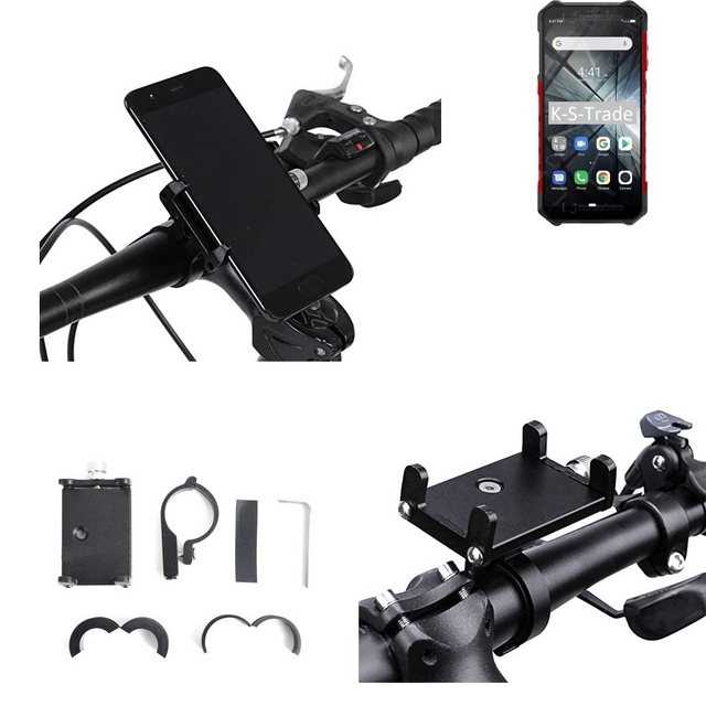 K-S-Trade für Ulefone Armor X3 Smartphone-Halterung, (Handyhalterung das Fahrrad Halter Lenkstange Fahrradhalterung)