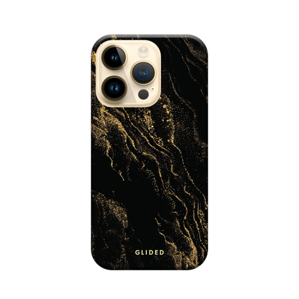 Black Marble - iPhone 14 Pro Handyhülle - Tough case