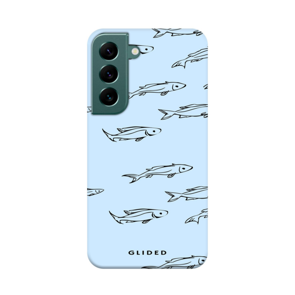 Fishy - Samsung Galaxy S22 Handyhülle - Crossbody case mit Band