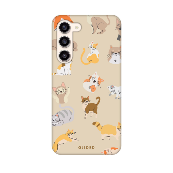 Meow - Samsung Galaxy S23 Plus Handyhülle - Crossbody case mit Band