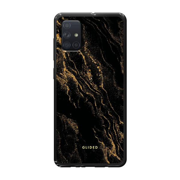 Black Marble - Samsung Galaxy A71 Handyhülle - Tough case