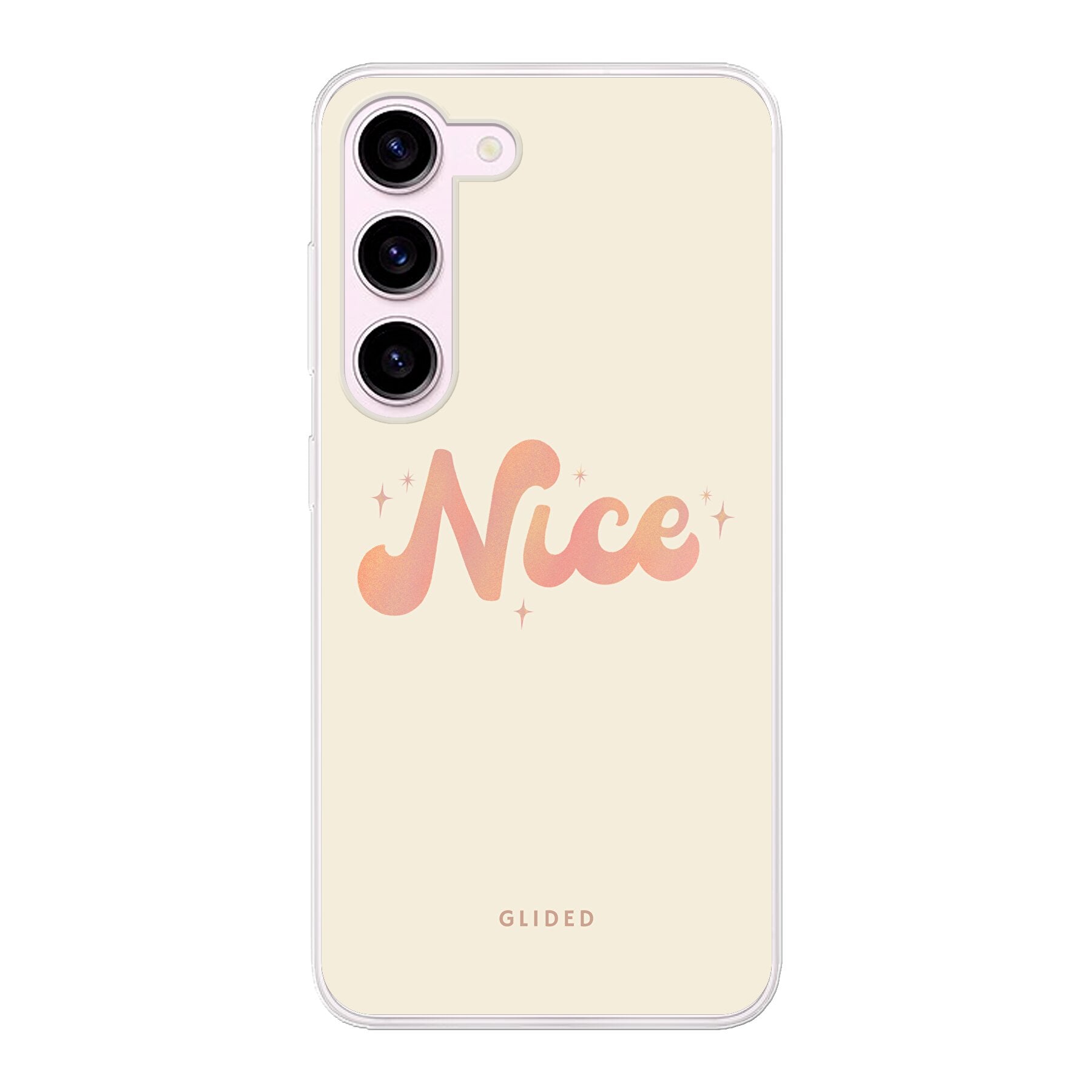 Nice | GLIDED X CARMEN.RSO – Samsung Galaxy S23 Handyhülle – Biologisch Abbaubar