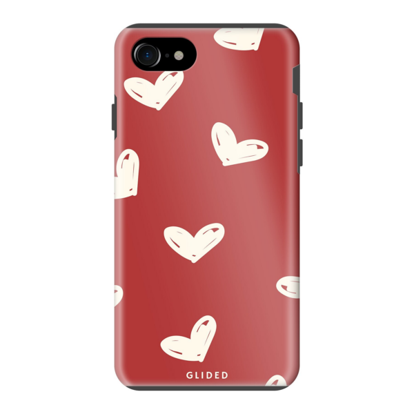 Red Love - iPhone SE 2022 Handyhülle - Hard Case