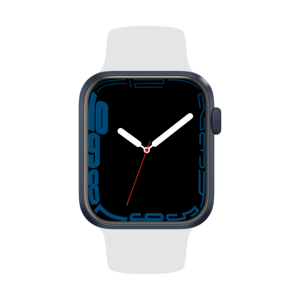 Apple Watch (Series 9) Aluminium 45 mm GPS - Mitternacht (Zustand: Neuwertig)