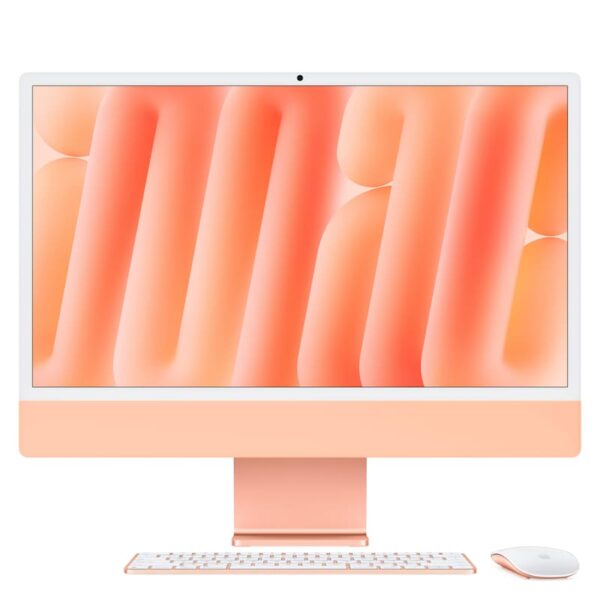 Apple iMac 24" Retina 4,5K 2024 M4/16/256GB 8C GPU Orange Enet NUM BTO