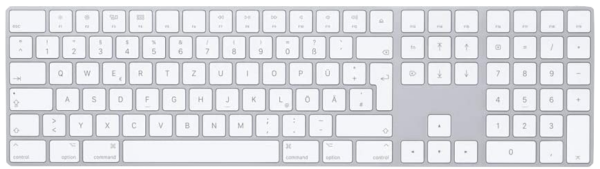 Apple Magic Keyboard mit Ziffernblock (Zustand: Gut)