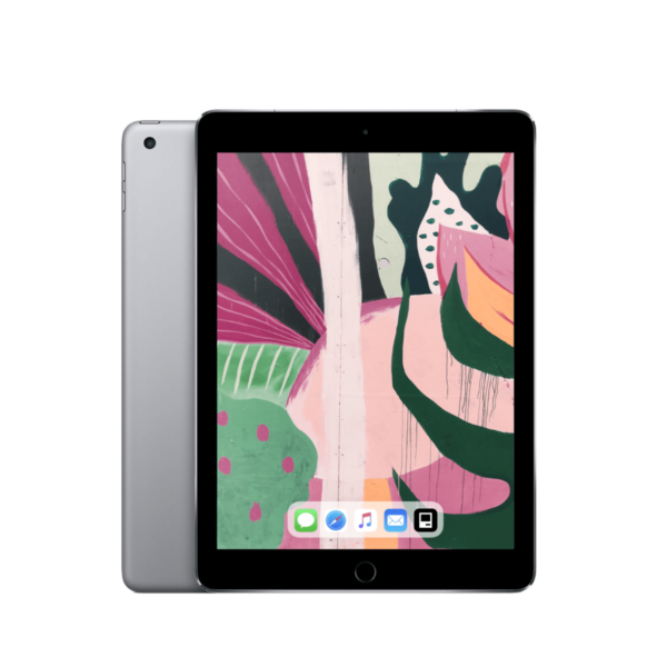 Apple iPad 6 (9,7") 32 GB Wi-Fi - Space Grau (Zustand: Sehr gut)