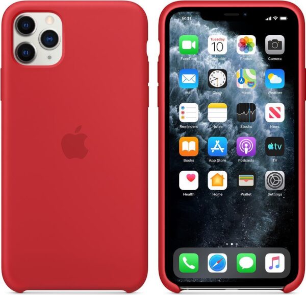 Apple - (PRODUCT) RED - Case für Mobiltelefon - Silikon - Rot - für iPhone 11 Pro Max