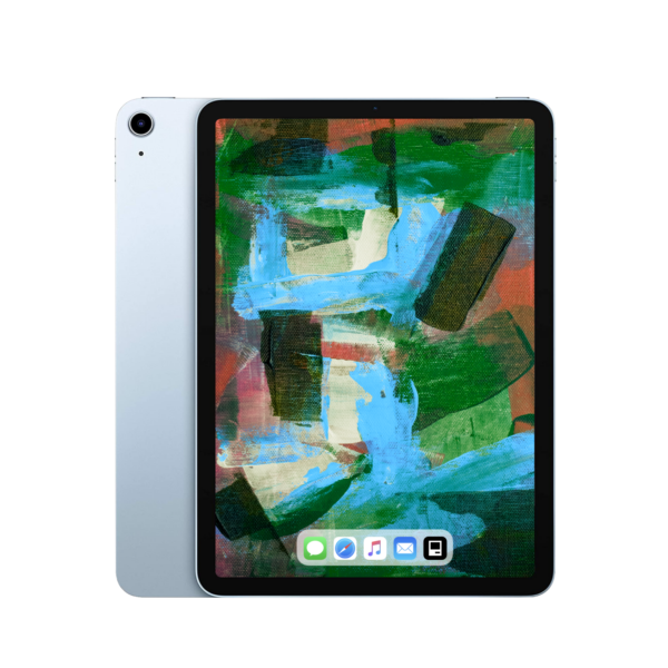 Apple iPad Air 4  (10,9") 256 GB Wi-Fi + Cellular - Sky Blau (Zustand: Sehr gut)