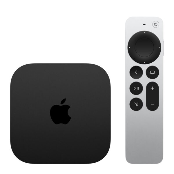 Apple TV 4K (Wi-Fi) - 3. Generation - AV-Player - 64GB - 4K UHD (2160p) - 60 BpS - HDR (MN873FD/A)