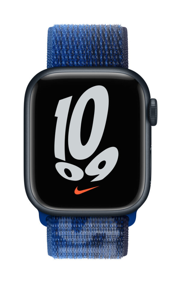 Apple Nike - Uhrarmband für Smartwatch - 41 mm - 130 - 190 mm - Midnight Navy