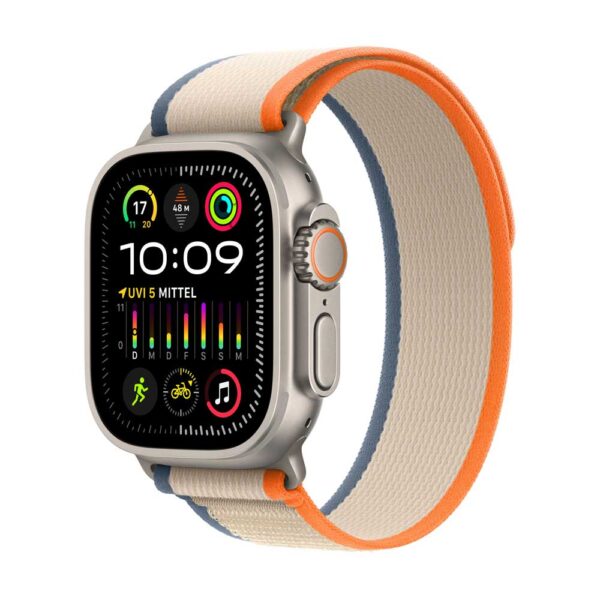 AppleWatch Ultra 2 Titanium Cellular 49mm (Trail Loop orange/beige) M/L (MRF23FD/A)