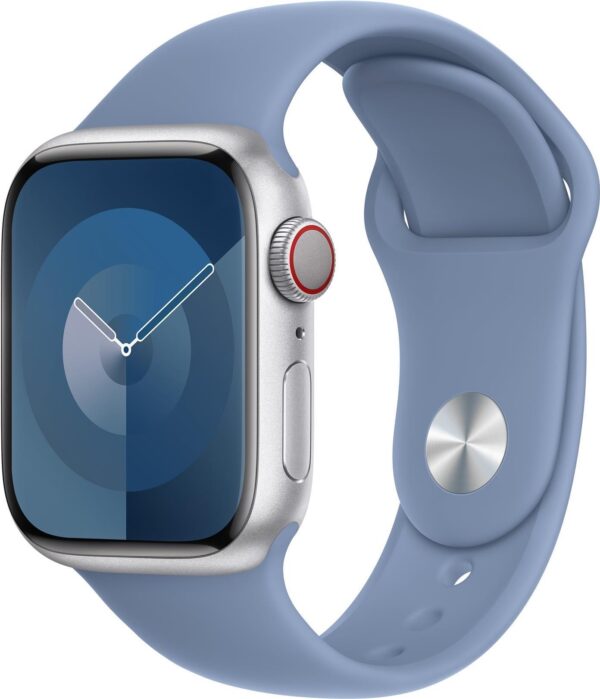 Apple - Armband für Smartwatch - 41 mm - Größe M/L - Winter Blue (MT363ZM/A)