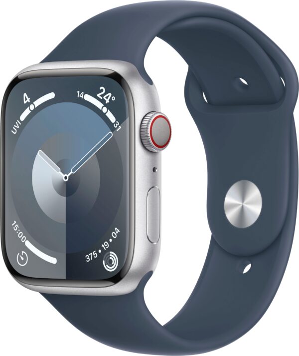 Apple Smartwatch »Watch Series 9 Aluminium«, (4,5 cm / 1,77 Zoll), Watch OS 10, Sport Band)