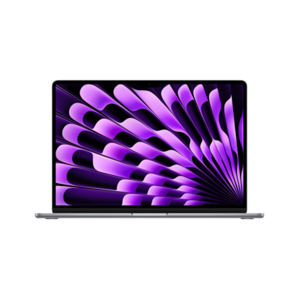 Apple MacBook Air - M3 - M3 10-core GPU - 8 GB RAM - 256 GB SSD - 38.91 cm (15.3) IPS 2880 x 1864 (WQXGA+) - Wi-Fi 6E, Bluetooth - Space-grau - kbd: Deutsch (MRYM3D/A)