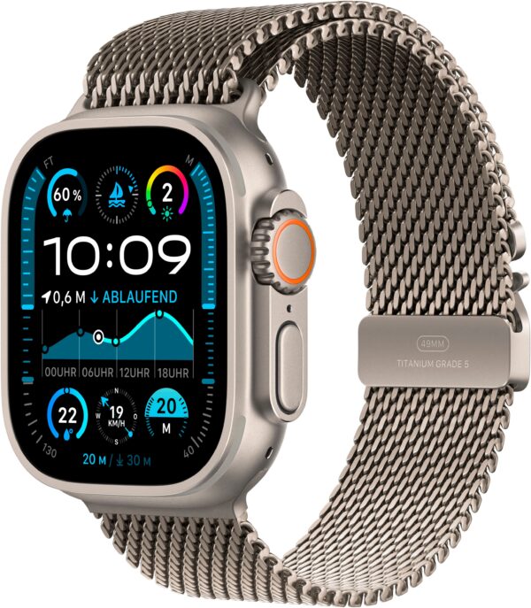 Apple Smartwatch »Watch Ultra 2 (2024) GPS + Cellular«, (4,9 cm), Watch OS, 64 GB,)