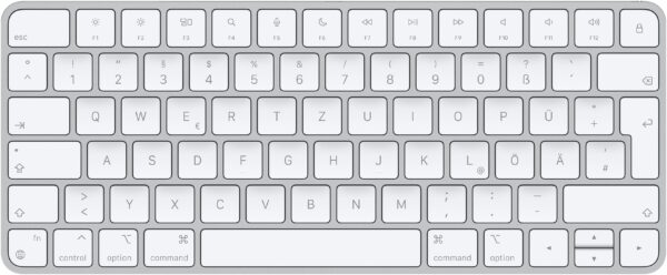 Apple Apple-Tastatur »Magic Keyboard«, (Angenehmes Tippen-Lautstärkeregler-Multimedia-Tasten-USB-Anschluss-iOS Sondertasten)