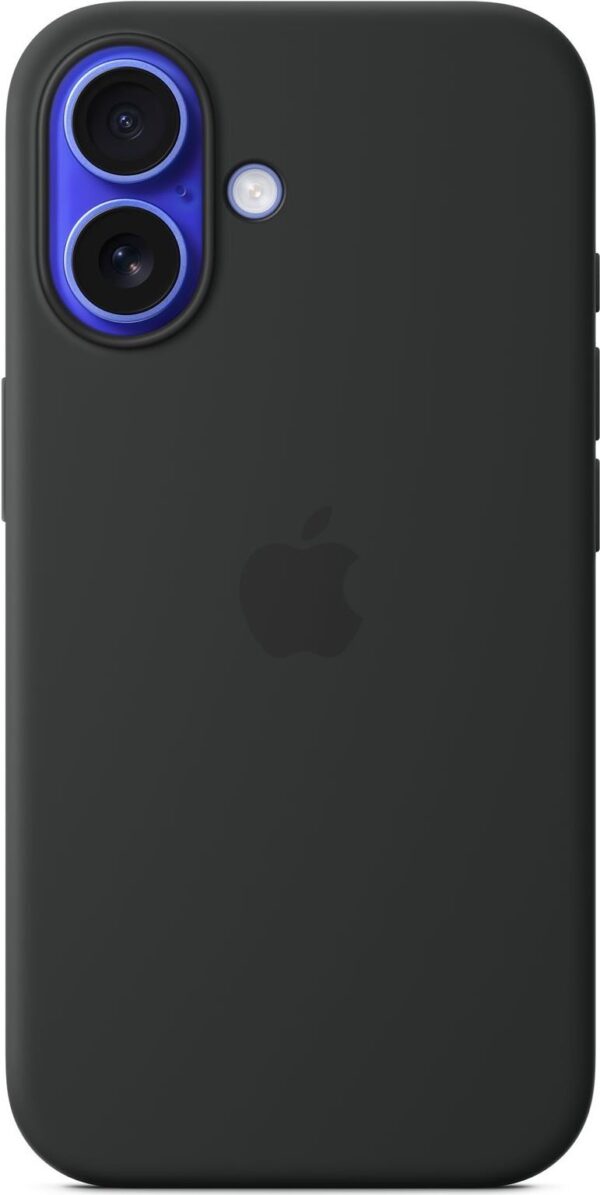 APPLE IPHONE16 SILICONE CASE WITH MAGSAFE - BLACK (MYY13ZM/A)