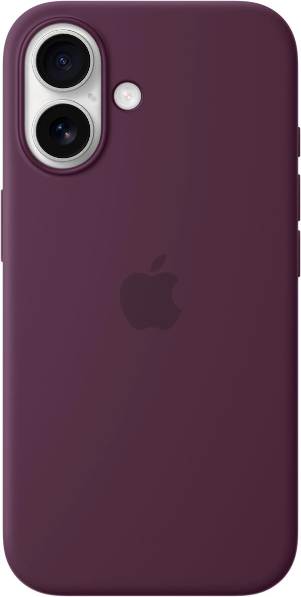 Apple Smartphone-Hülle »iPhone 16 Silikon Case mit MagSafe«, iPhone 16, 15,5 cm (6,1 Zoll)