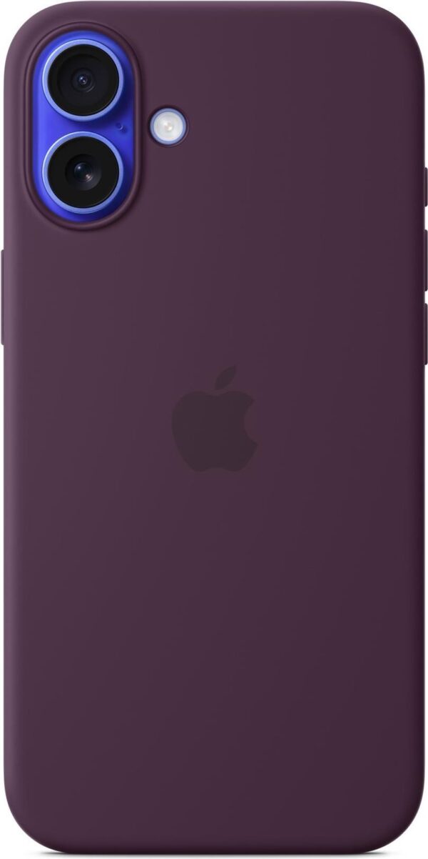 APPLE IPHONE 16 PLUS SILICONE CASE WITH MAGSAFE - PLUM (MYYD3ZM/A)