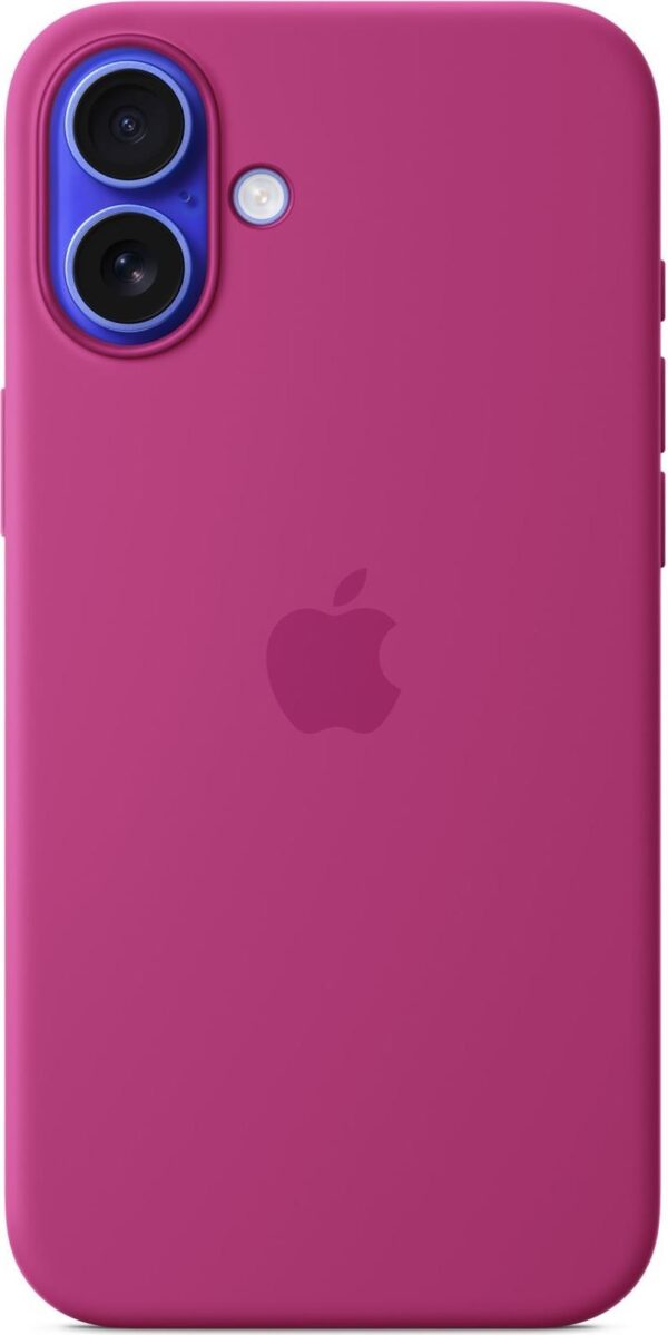 APPLE IPHONE 16 PLUS SILICONE CASE WITH MAGSAFE - FUCHSIA (MYYE3ZM/A)