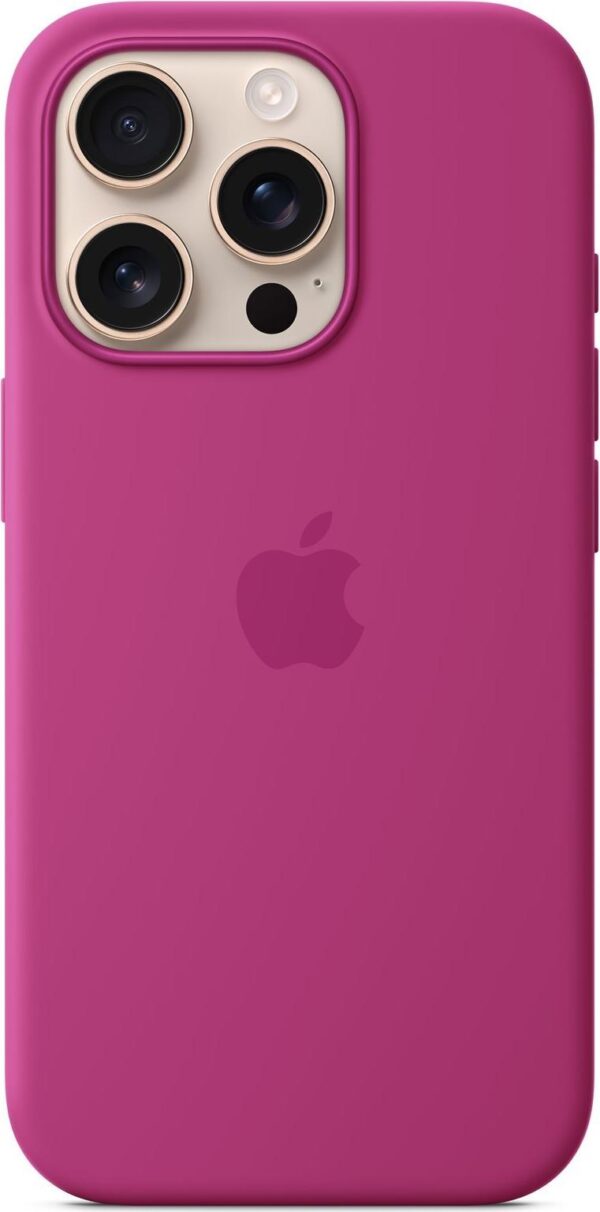 APPLE IPHONE16 PRO SILICONE CASE WITH MAGSAFE - FUCHSIA (MYYN3ZM/A)