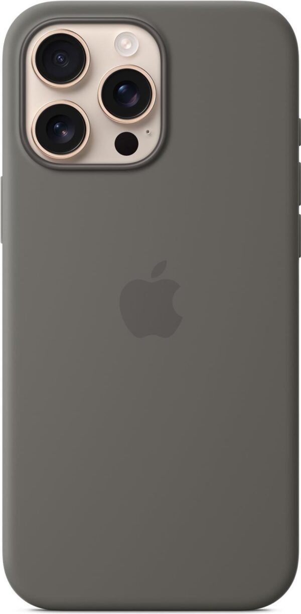 APPLE IPHONE16 PRO MAX SILICONE CASE WITH MAGSAFE - STONE GRAY (MYYV3ZM/A)