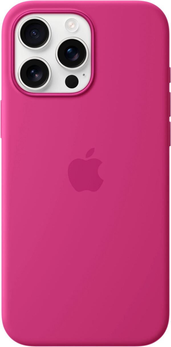 Apple Smartphone-Hülle »iPhone 16 Pro Max Silikon Case mit MagSafe«, Apple iPhone 16 Pro Max, 17,5 cm (6,9 Zoll)